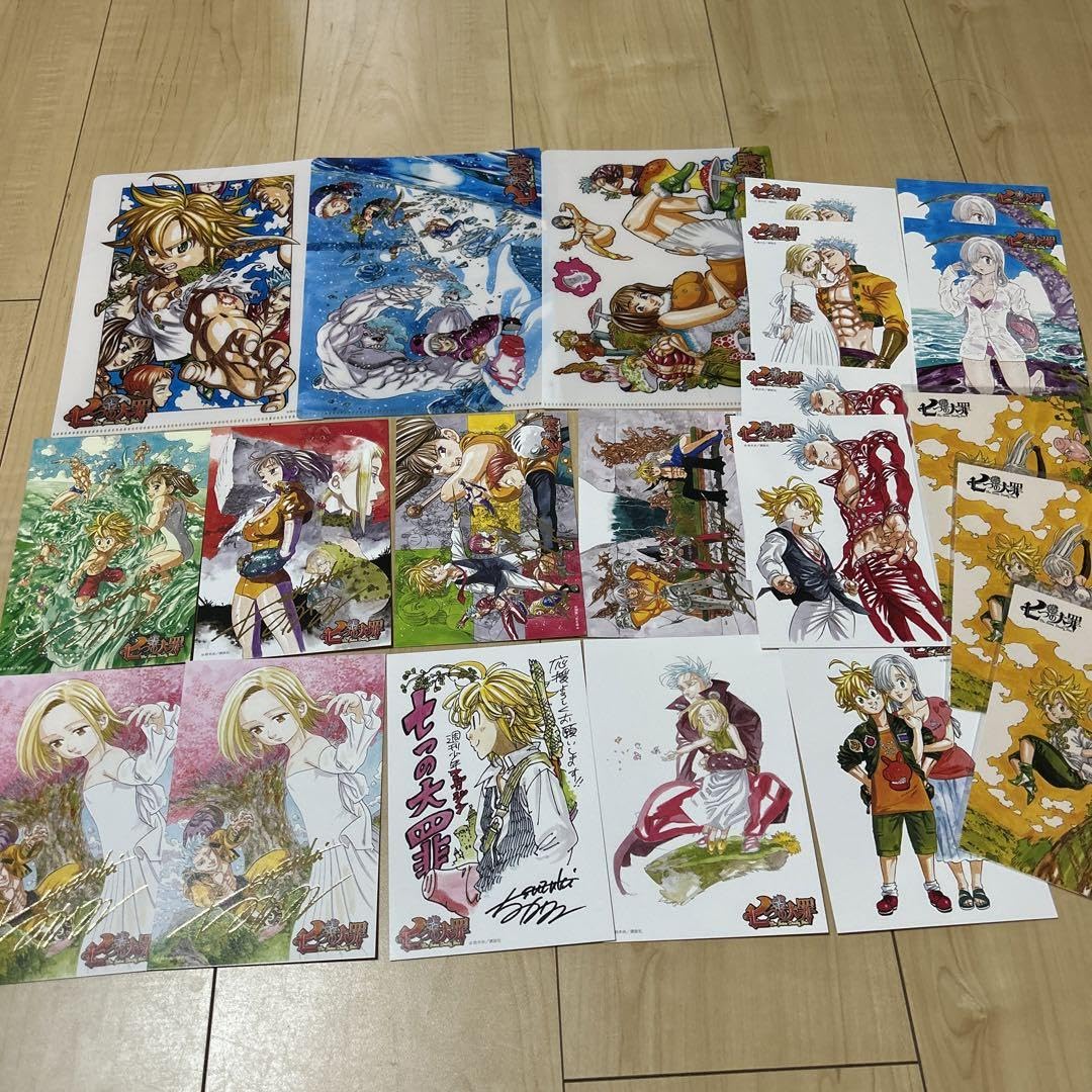 Amazon.co.jp: 七つの大罪 ポストカード ポスカ マガジン 鈴木央